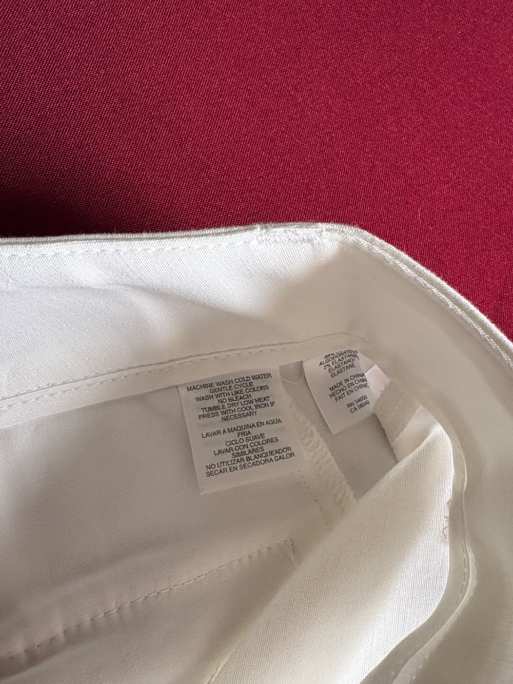 Jones New York White Dress Trousers - Picture 3 of 7